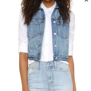 Madewell denim vest